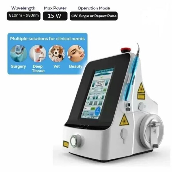 Portable 810nm + 980nm Diode Surgery Laser System LASER-1.2AB